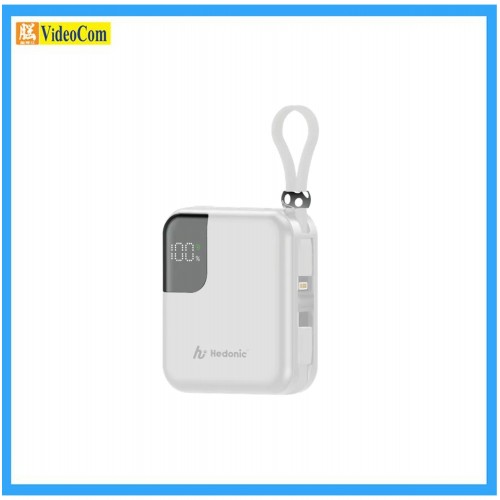 Hedonic P560L (白色) (CCC 認證 + QR CODE) 10000mah (38.5Wh) PD 3.0 22.5W Lightning & USB-C 流動充電池 # 81060 白色 香港行貨 一年保養 Hedonic P560L (白色) (CCC 認證 + QR CODE) 10000mah (38.5Wh) PD 3.0 22.5W Lightning & USB-C 流動充電池 # 81060 白色 香港行貨 一年保養